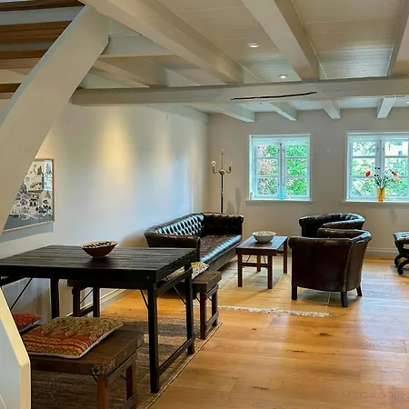 Half-timbered House With Harbor View In * エーベルトフト